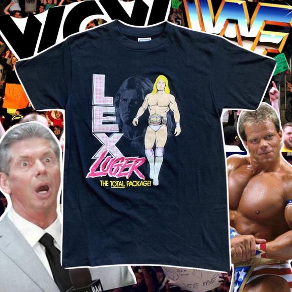 Lex Luger The Total Package Single Stitch - Picture 1 of 4